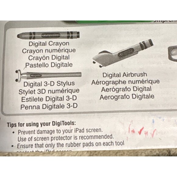 Crayola Digitools Deluxe Digital Effects for Apple IPAD 3D Green - Picture 4 of 10